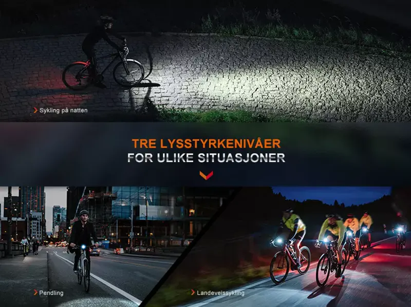 Fenix sykkellykt BC15R 400LM