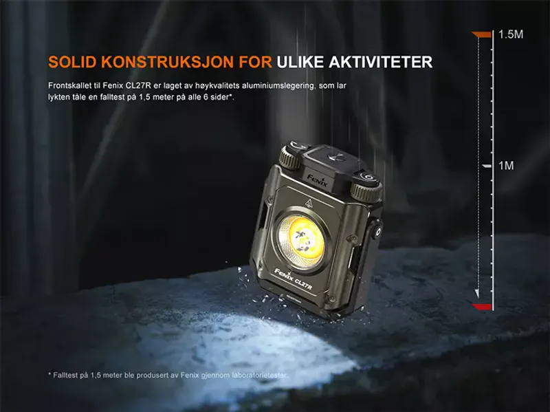 Fenix CL27R lanterne multifunksjonell lykt blå