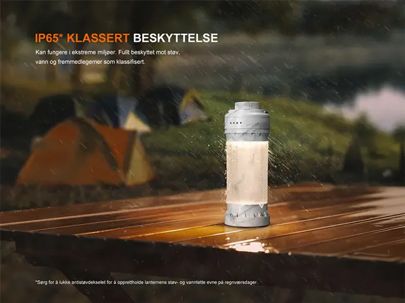 Fenix CL22R campinglykt hvit