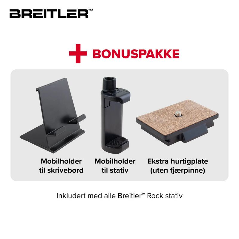 Breitler rock 163 stativ aluminium tripod