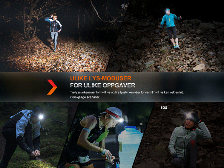 Fenix HM65R-T v2 hodelykt 1600LM nebula