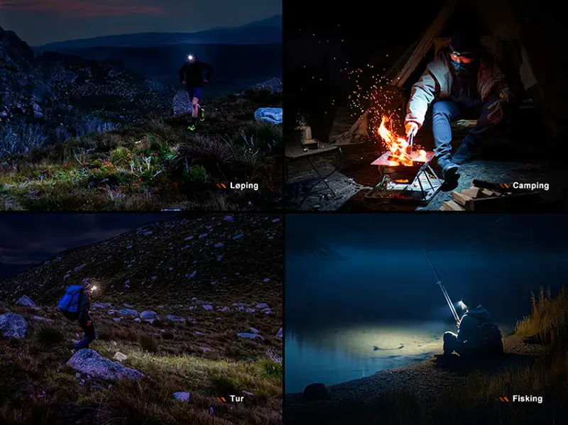 Fenix HL12R V2.0 hodelykt grå 500LM